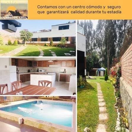 Casa Cambio de Vida | Comunidad terapéutica mujeres adicciones salud mental Cieneguilla Lima