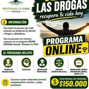 Centro Restaura tu Vida | Rehabilitación Online Chile