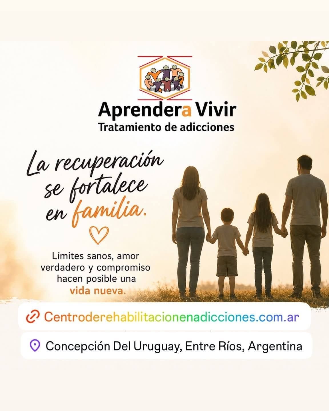 Aprender a Vivir | Rehabilitación adicciones Entre Ríos Argentina