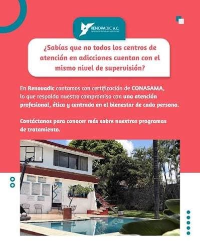 Clínica Renovadic México | Centro de Rehabilitación de Adicciones y Salud Mental foto 2