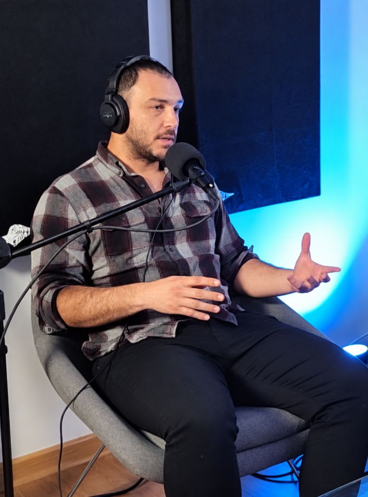 Grabación del podcast Construyendo Ganas de Vivir (4)
